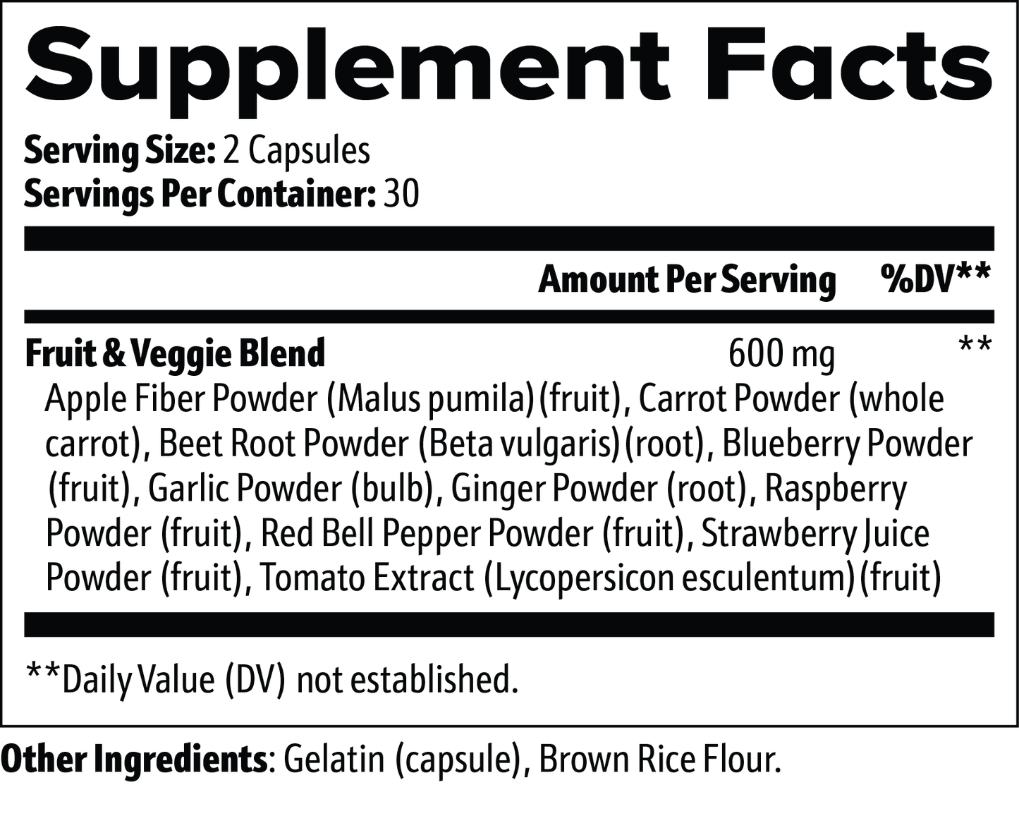 Vendure Daily (Fruits & Vegetables)